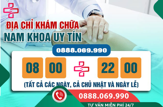 Tiêu chí đánh giá một địa chỉ khám nam khoa uy tín