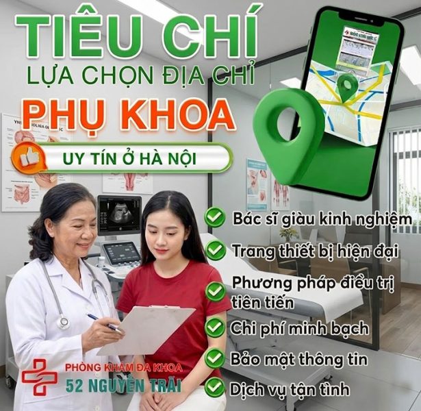 tiêu chí lựa chọn phòng khám phụ khoa