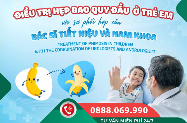 Trẻ hẹp bao quy đầu phải làm sao?
