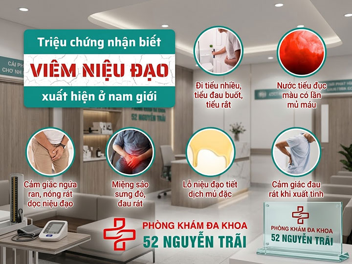 triệu chứng viêm niệu đạo nam giới