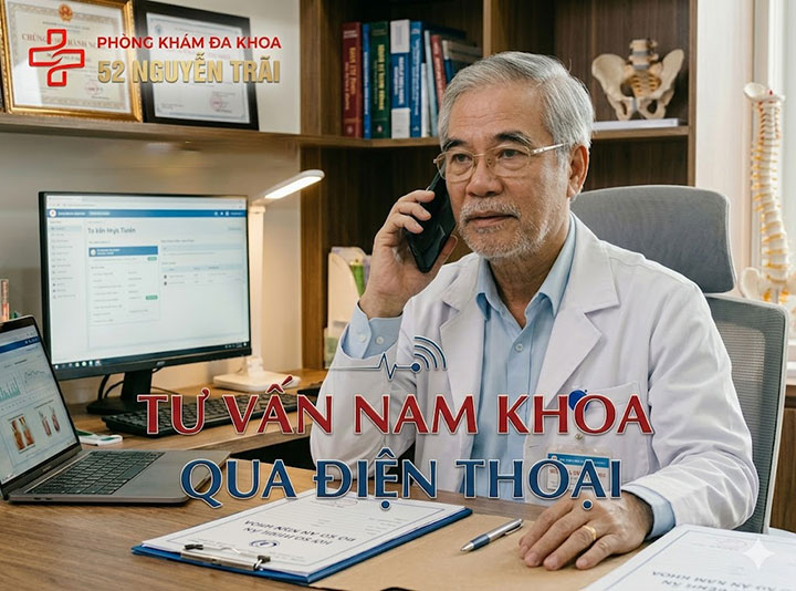 Tư vấn nam khoa qua điện thoại