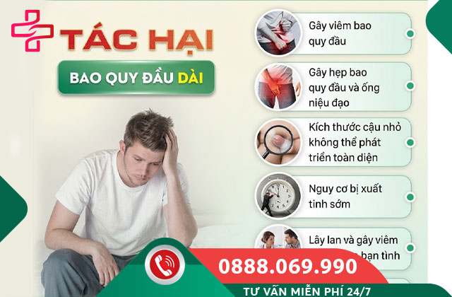 Viêm bao quy đầu gây ra những biến chứng gì?