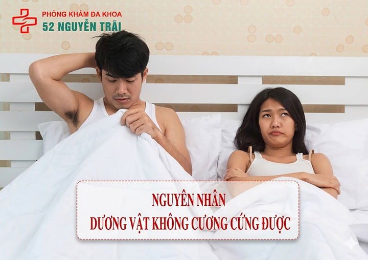 Nguyên nhân dương vật không cương cứng được