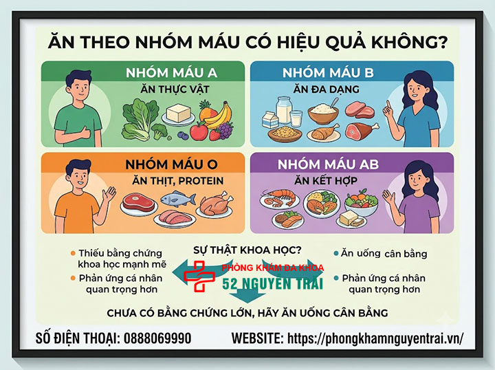 Ăn theo nhóm máu: Thực đơn A, B, O, AB chi tiết 11 Ăn theo nhóm máu có thực sự hiệu quả không?