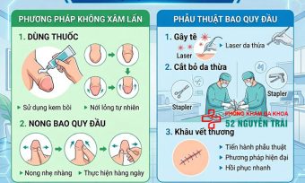 Ảnh minh hoạ: Cách chữa hẹp bao quy đầu