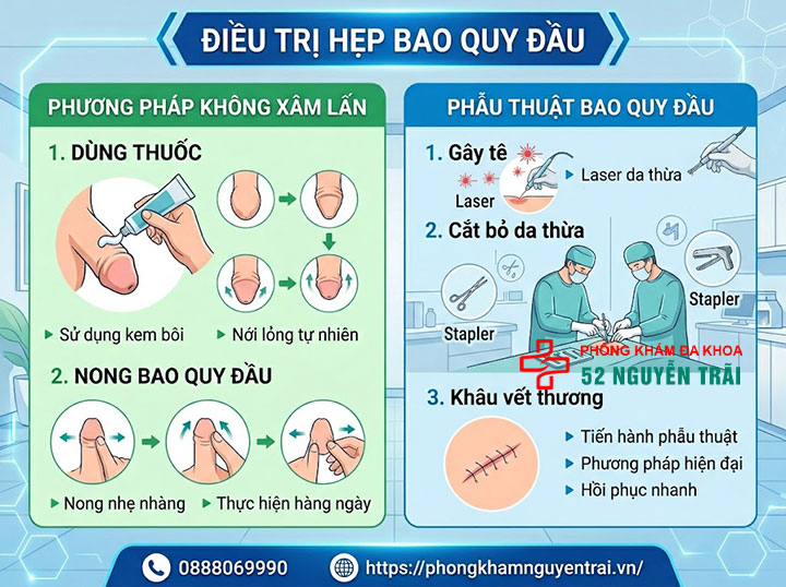 Chữa hẹp bao quy đầu: Các phương pháp và chi phí cắt mới nhất 2 Ảnh minh hoạ: Cách chữa hẹp bao quy đầu