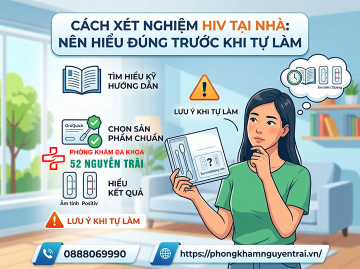 Combo, PCR, Test nhanh: Phân biệt các loại xét nghiệm HIV 6 Cách xét nghiệm HIV tại nhà: nên hiểu đúng trước khi tự làm