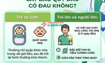 Cắt bao quy đầu có đau không, biến chứng thường gặp