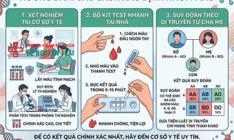 Xét nghiệm nhóm máu: Quy trình và cách đọc kết quả