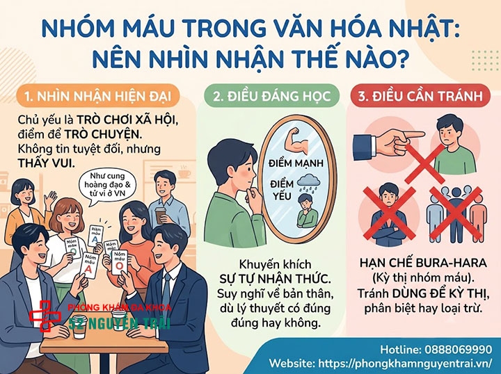 Nhóm máu và văn hóa Nhật: Vì sao họ quan tâm? 8 Nhóm máu trong văn hóa Nhật: Nên nhìn nhận thế nào?