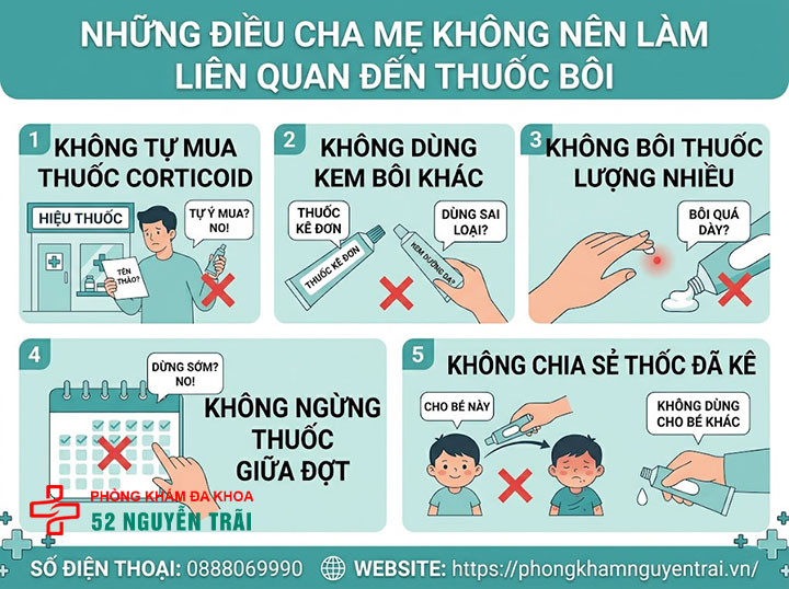 Thuốc Bôi Nong Bao Quy Đầu Cho Bé: Loại Nào, Bôi Sao Đúng? 6 Những điều cha mẹ KHÔNG nên làm liên quan đến thuốc bôi