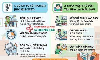 Xét nghiệm HIV tại nhà: Hướng dẫn dùng que thử, bộ kit