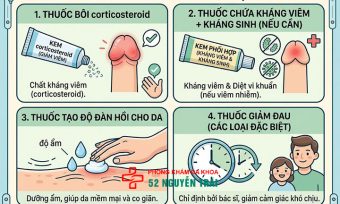 Thuốc bôi nong bao quy đầu là loại thuốc gì?