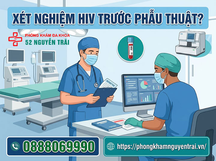 Khám sức khỏe đi làm có bắt buộc xét nghiệm HIV không? 4 Trước khi phẫu thuật có xét nghiệm HIV không? Phẫu thuật có xét nghiệm HIV không?