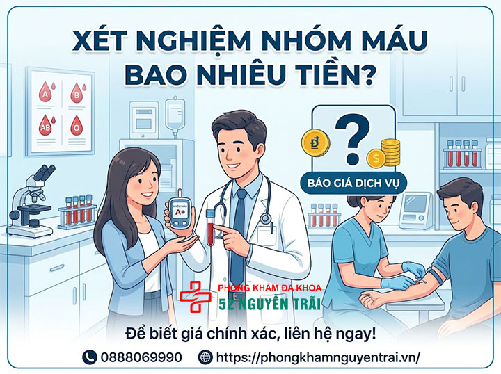 Xét nghiệm nhóm máu: Quy trình & cách đọc kết quả 9 Xét nghiệm nhóm máu bao nhiêu tiền?