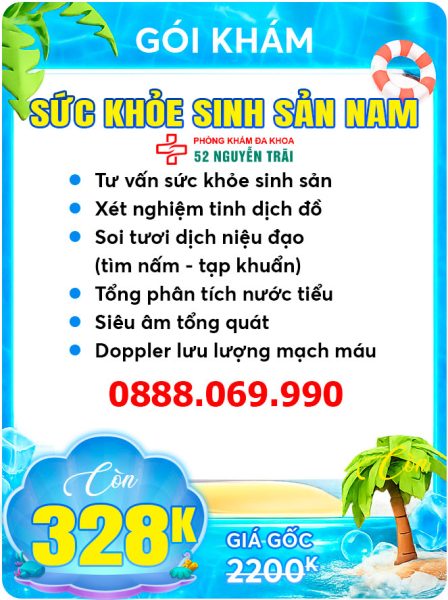 Bảng giá khám nam khoa hết bao nhiêu tiền? Chi phí mới nhất 3 Gói khám sức khoẻ sinh sản nam