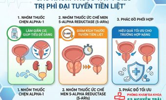 Phì đại tuyến tiền liệt uống thuốc gì? Giải đáp chi tiết