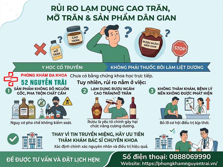 Thuốc Làm Liệt Dương – Cảnh Báo Từ Bác Sĩ Nam Khoa 4 Cao trăn, mỡ trăn và các sản phẩm dân gian không kiểm soát gây liệt dương