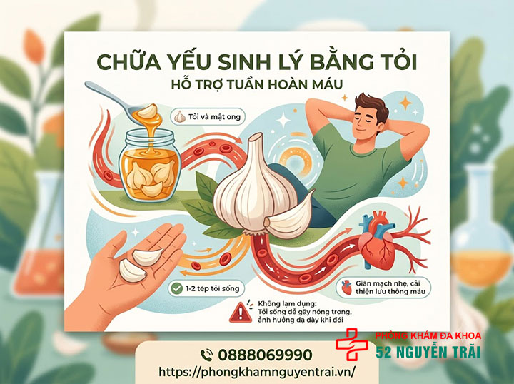 Mẹo dân gian chữa yếu sinh lý bằng gừng, tỏi tại nhà 3 Chữa yếu sinh lý bằng Tỏi