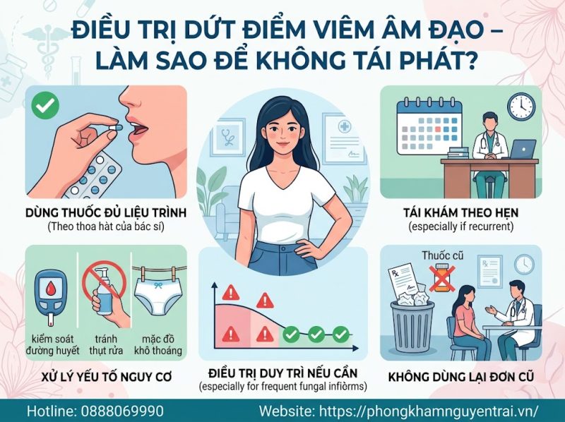 Cách Chữa Viêm Âm Đạo: Thuốc Uống, Thuốc Đặt Hiệu Quả 6 Điều trị dứt điểm viêm âm đạo– làm sao để không tái phát?