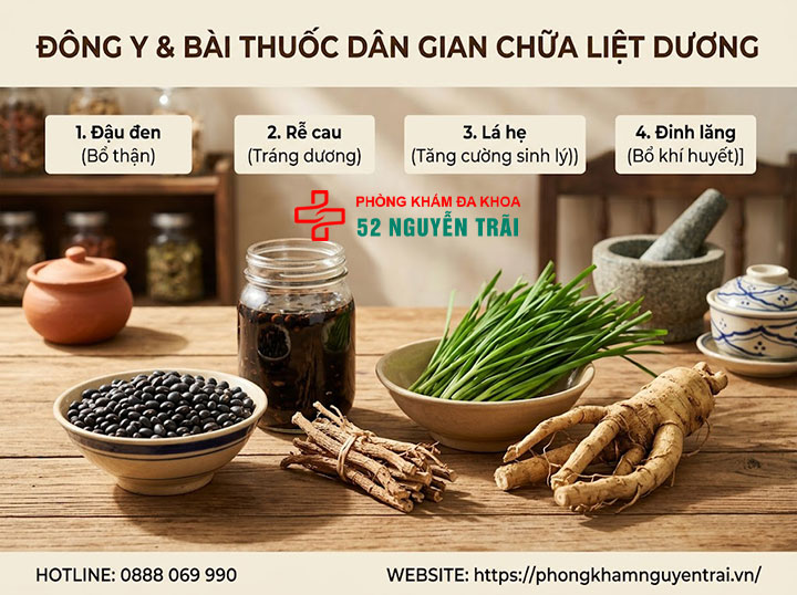 Cách Chữa Liệt Dương – Từ Thuốc Tây Đến Bài Thuốc Dân Gian 3 Đông y và bài thuốc dân gian chữa liệt dương: đậu đen, rễ cau, hẹ, đinh lăng