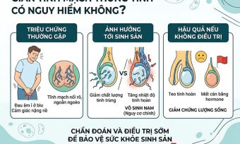 Giãn Tĩnh Mạch Thừng Tinh Có Nguy Hiểm Không?