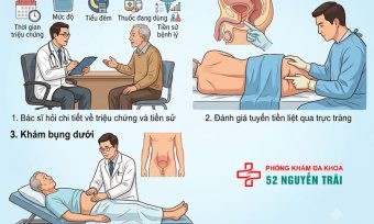 Chẩn đoán phì đại tuyến tiền liệt: Siêu âm, xét nghiệm