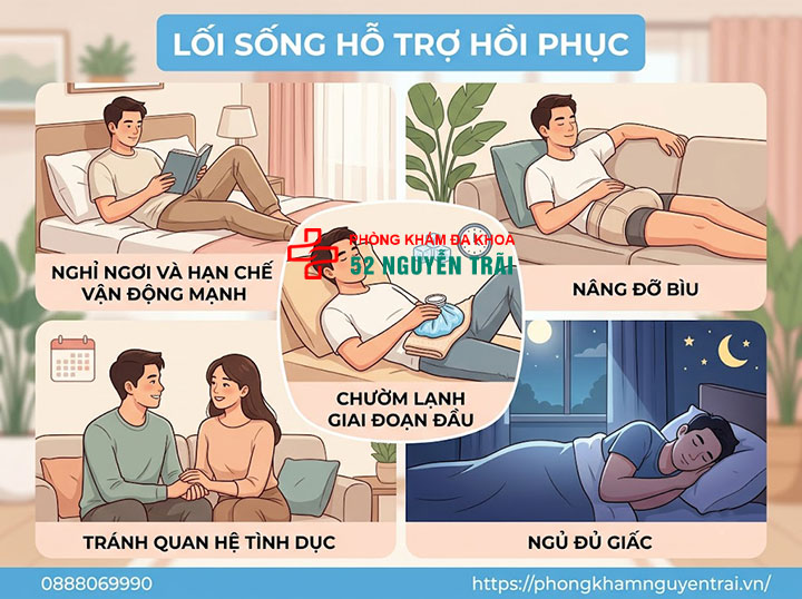 Đau tinh hoàn nên ăn gì, kiêng gì để hồi phục nhanh? 3 Lối sống hỗ trợ hồi phục