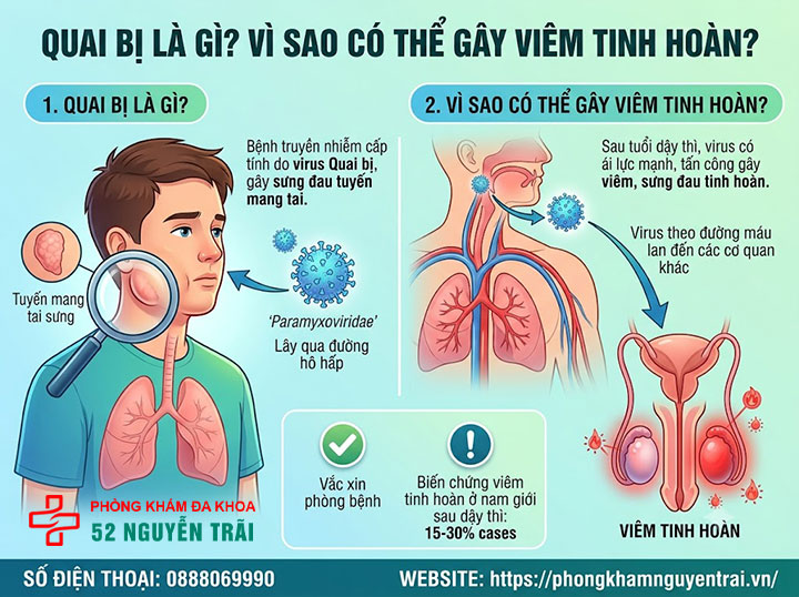 Viêm Tinh Hoàn Do Quai Bị: Triệu Chứng Và Cách Điều Trị 1 Quai Bị Là Gì? Vì Sao Có Thể Gây Viêm Tinh Hoàn?