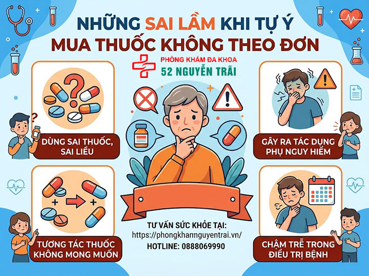 Cách chữa xuất tinh sớm: Phác đồ và thuốc hiệu quả 10 Sai lầm khi tự ý mua thuốc không có chỉ định