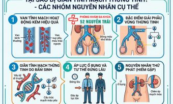 Tại sao bị giãn tĩnh mạch thừng tinh