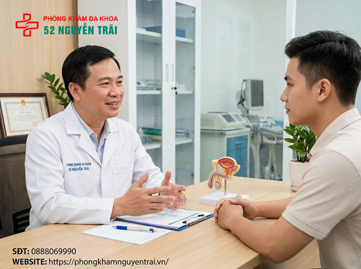 Nguyên nhân gây viêm tuyến tiền liệt ở nam giới 7 Tư vấn nam khoa để xác định đúng nguyên nhân