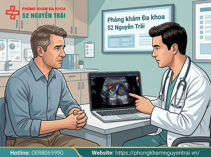 Mổ Giãn Tĩnh Mạch Thừng Tinh Ở Đâu Tốt Nhất 2026? 6 Vì sao nên thăm khám tại Phòng khám Đa khoa 52 Nguyễn Trãi