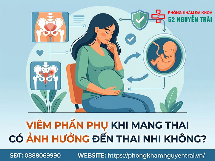Viêm Phần Phụ Khi Mang Thai Và Sau Sinh: Cần Biết Gì? 1 Viêm phần phụ khi mang thai có ảnh hưởng đến thai nhi không?
