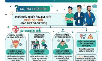 Viêm tuyến tiền liệt ở người trẻ, người già và trẻ em