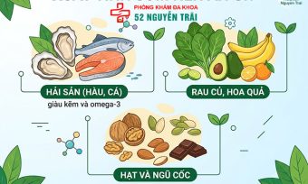 Xuất tinh sớm nên ăn gì, kiêng gì? Chế độ dinh dưỡng hỗ trợ