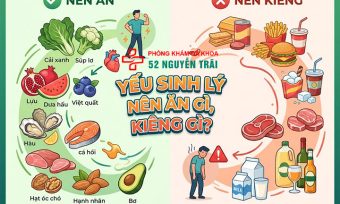 Yếu Sinh Lý Nên Ăn Gì, Kiêng Gì? Gợi Ý Thực Đơn Tuần