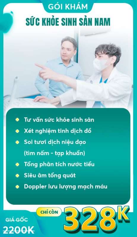 Ưu đãi tháng 8- 2026 Sức khỏe vững vàng – Đón ngàn ưu đãi 12 sức khoẻ sinh sản nam 328k