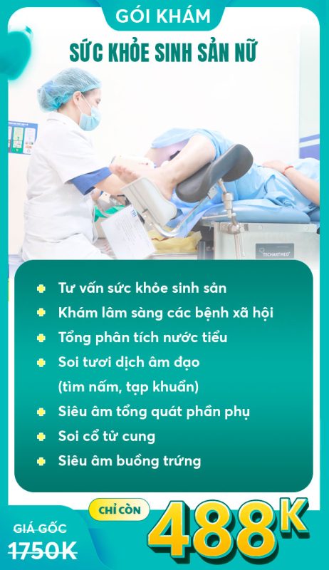 Ưu đãi tháng 8- 2026 Sức khỏe vững vàng – Đón ngàn ưu đãi 13 sức khoẻ sinh sản nữ 488k
