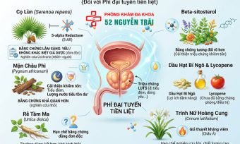 Bài thuốc dân gian, thảo dược chữa phì đại tiền liệt tuyến
