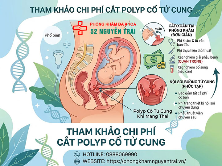 Chi Phí Cắt Polyp Cổ Tử Cung Hết Bao Nhiêu? 2 Chi phí cắt polyp cổ tử cung tham khảo tại các cơ sở y tế