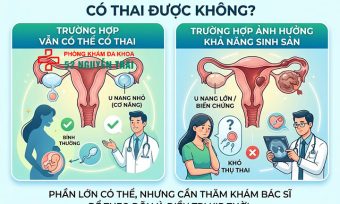 U nang buồng trứng có thai được không? Giải đáp chi tiết
