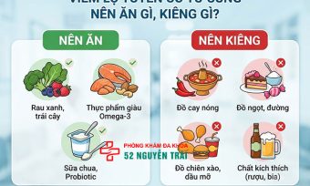 Viêm Lộ Tuyến Cổ Tử Cung Nên Ăn Gì, Kiêng Gì?